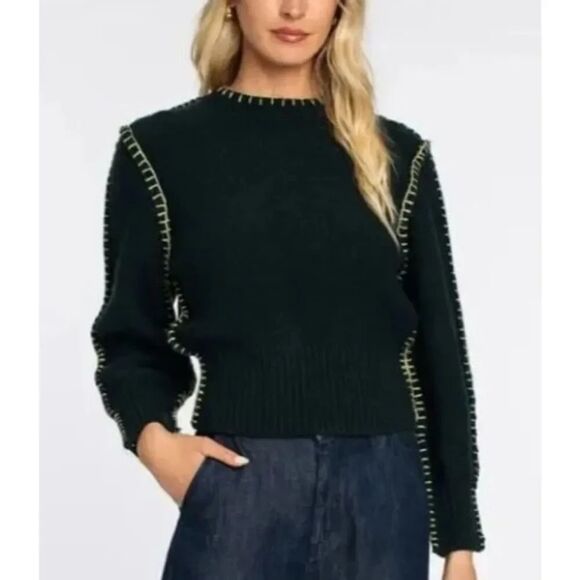 Elizabeth James the Label Sweaters - NWT Elizabeth James the Label Green Cheyenne Sweater Sz. XS